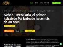 Website Screenshot Kebab Turco Parla