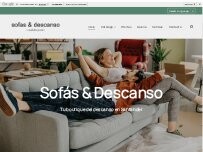 Website Screenshot Sofás & Descanso