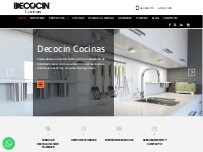 Website Screenshot Decocin Cocinas