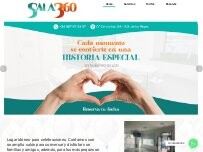 Website Screenshot Sala 360 Eventos