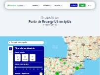 Website Screenshot Iberdrola | bp pulse estación de recarga