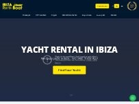 Website Screenshot Ibiza Rent a Boat