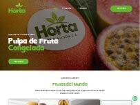 Website Screenshot Pulpa De Fruta Horta Prime Foods