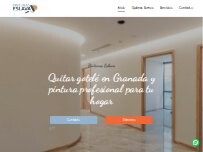 Website Screenshot Quitar Gotelé Granada