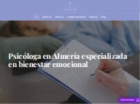 Website Screenshot Soledad Andrades Muñoz