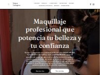 Website Screenshot Maquilladora Profesional Madrid | VIVIANA CARTAGENA