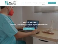 Website Screenshot CLINICA R. MERINO