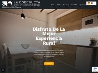 Website Screenshot Apartamentos Turísticos La Bodegueta