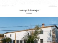 Website Screenshot Alojamiento Rural la Granja de las Monjas