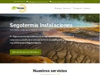 Website Screenshot Segotermiainstalaciones