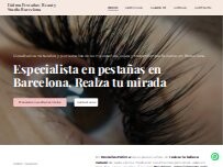 Website Screenshot Pestañas Barcelona Maresme