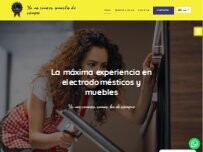 Website Screenshot Acadesa Trinidad Electrodomésticos