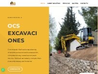 Website Screenshot OCS Excavaciones