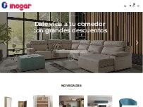 Website Screenshot Muebles Inogar