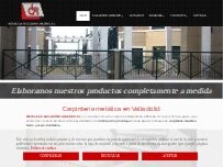 Website Screenshot METÁLICAS GUILLERMO LORENZO S.L.