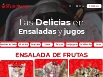 Website Screenshot Strawberry