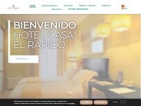 Website Screenshot Hotel Casa El Rápido