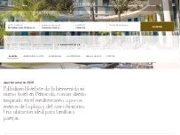Website Screenshot Palladium Hotel Peñíscola