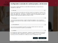 Website Screenshot Peluquería Maloa