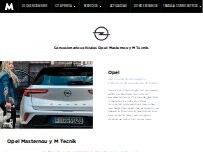 Website Screenshot Taller Opel Masternou - Aribau