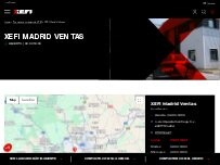Website Screenshot XEFI Madrid Ventas