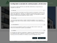 Website Screenshot Pintores APM Bilbao