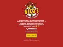 Website Screenshot Asador de Pollos y Freiduria Nico´s