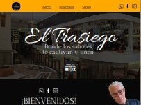Website Screenshot Cervecería Vinatería El Trasiego