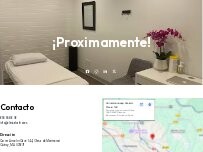 Website Screenshot Hathor Clínica de Medicina Estética y Capilar