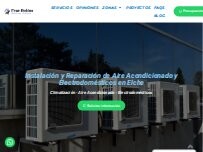 Website Screenshot Fran Robles Instalación y Reparación de Aire Acondicionado y Electrodomésticos