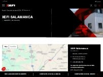 Website Screenshot XEFI Salamanca