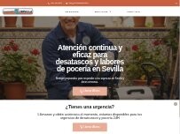 Website Screenshot Desatrancos Sevilla