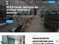 Website Screenshot SI Pintores