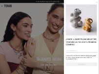 Website Screenshot TOUS Jewelry