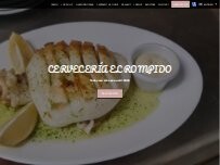 Website Screenshot Restaurante EL ROMPIDO