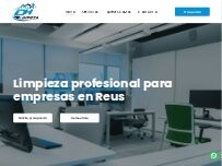 Website Screenshot Dh Limpiezas