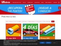 Website Screenshot Autoescuela La Moderna León- Eras de Renueva