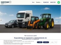 Website Screenshot Camiones Agrícolas en Madrid