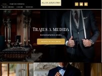 Website Screenshot Alexander Hoffman - NK Novios - [Trajes de novio, ceremonia y sastrería a medida]