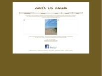 Website Screenshot Alojamiento Casita Los Pareja