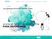 Website Screenshot INVENTOS EUREKA | RED EUREKA | SOLUCIONES INTEGRALES PARA INVENTORES