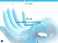 Website Screenshot INTERCAMBIOS Y SUMINISTROS