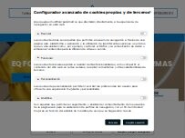 Website Screenshot EQ Fontanería, Electricidad y Reformas