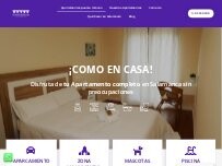 Website Screenshot Apartamentos Turísticos Puente Romano – Salamanca