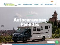 Website Screenshot Autocaravanas Penedés