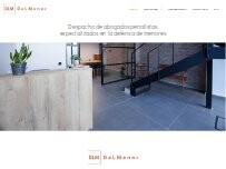 Website Screenshot Del menor | Especializados en la defensa PENAL de menores