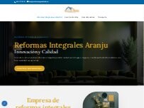 Website Screenshot Reformas Integrales Aranju