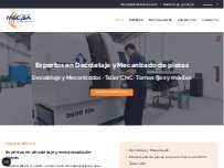 Website Screenshot Industrial Mec