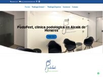 Website Screenshot Podofeet Clínica Podológica Javier Pérez