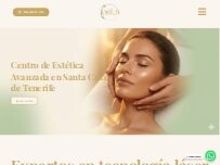Website Screenshot Mych Centro De Estética Y Belleza